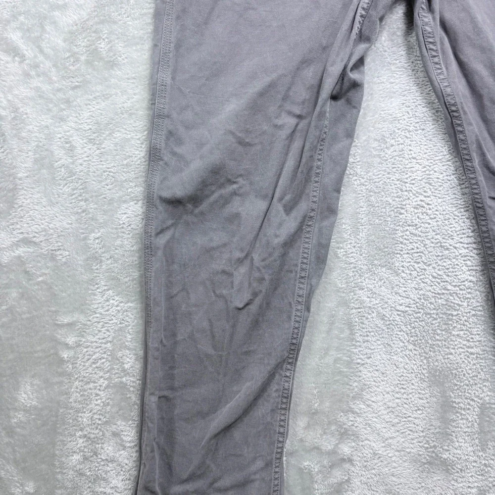 Carhartt Work Pants Mens 36x34 Grey Relaxed Fit Straight Leg Stretch 102291